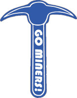 Foam Hands: 15 inch Miners Pick Axe Foam Wavers